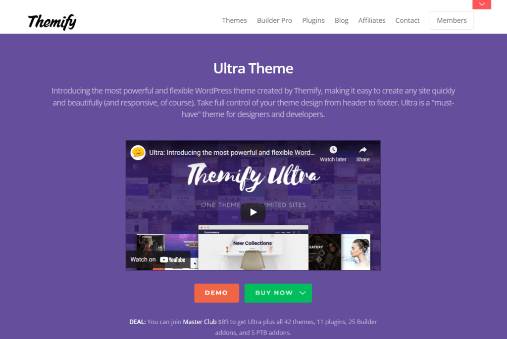  Ultra Theme by Themify