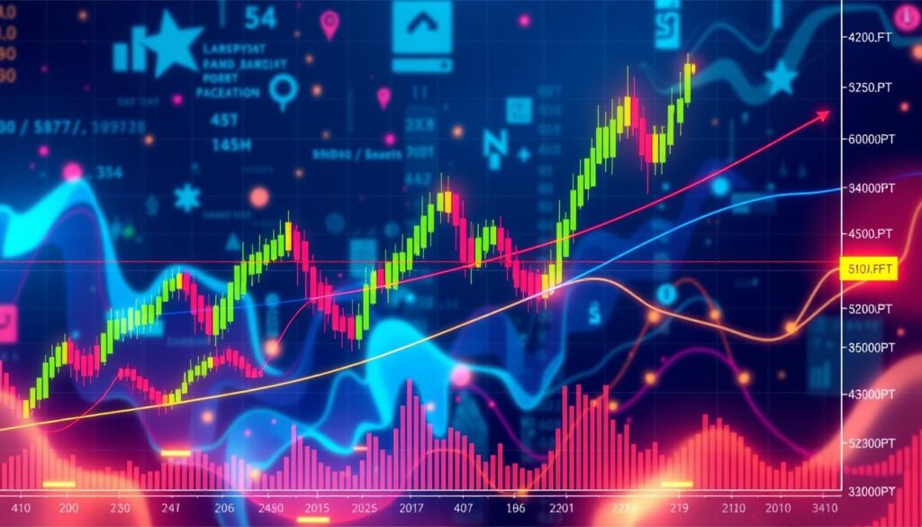 Fibonacci extensions in trading