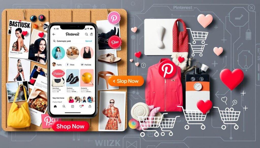 Pinterest shopping features