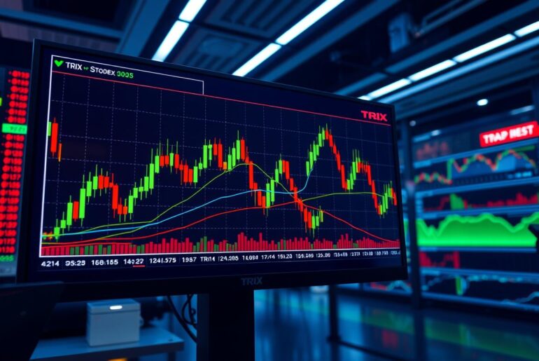 Trix indicator for stock trading