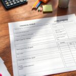 financial goal worksheet