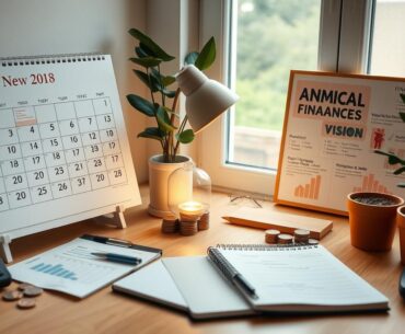 set financial goals for the new year