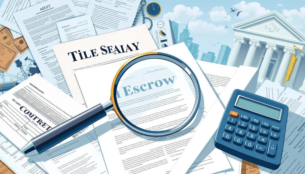 title search and escrow process